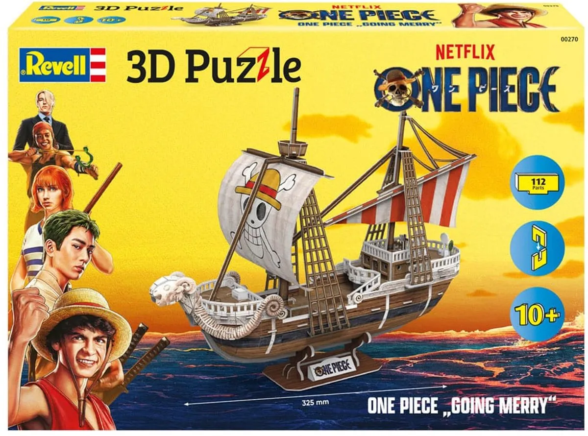 Revell One Piece - Going Merry 3D Puzzel 112 Stuks