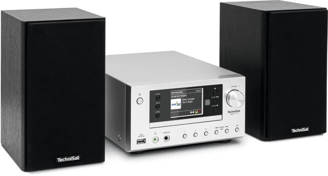 Technisat Viola 710 CD IR Digitale Radio - 40W - Zilver - afbeelding 3 van 6