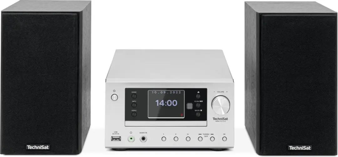 Technisat Viola 710 CD IR Digitale Radio - 40W - Zilver - afbeelding 5 van 6
