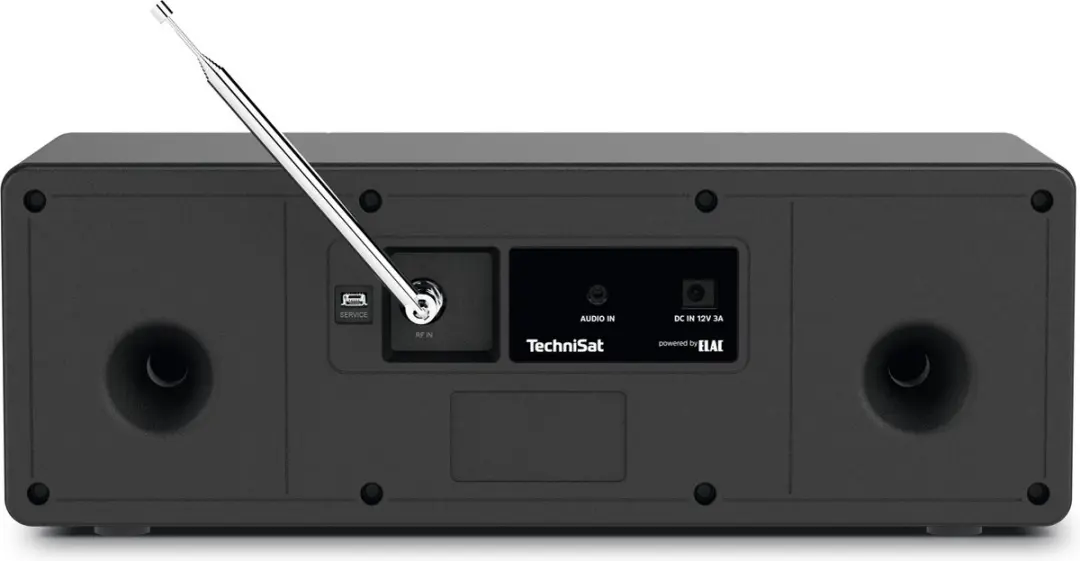 Technisat DIGITRADIO 4 C Tafelradio DAB+/FM - Bluetooth - 20W - Zwart/Zilver - afbeelding 4 van 6