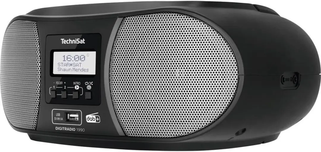Technisat Digitradio 1990 DAB+/FM/CD/BT - 3W - Zwart - afbeelding 3 van 6