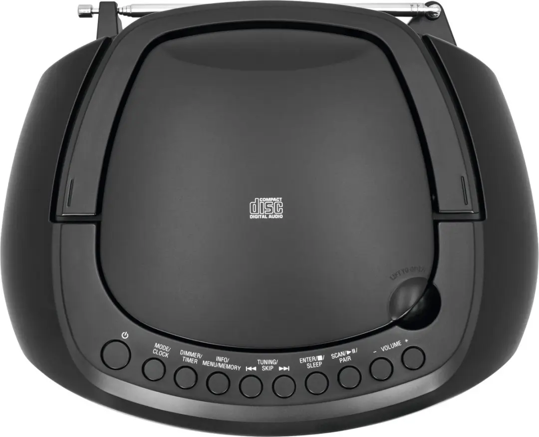 Technisat Digitradio 1990 DAB+/FM/CD/BT - 3W - Zwart - afbeelding 5 van 6