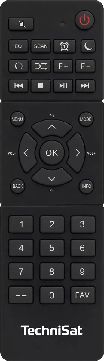 Technisat DIGITRADIO 3 ASA DAB/DAB+/FM - OLED - 0000/3984 - Zwart/Zilver - afbeelding 3 van 5