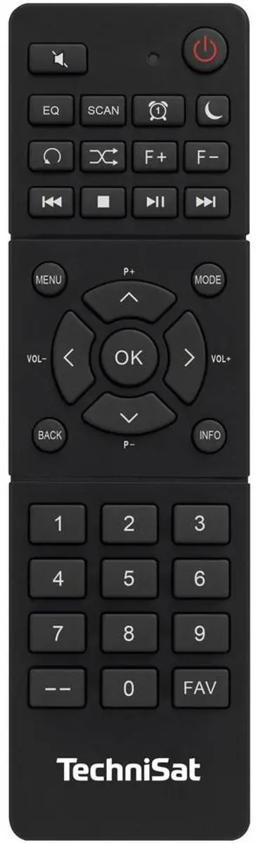Technisat DIGITRADIO 3 ASA DAB/DAB+/FM - OLED - 0000/3984 - Zwart/Zilver - afbeelding 5 van 5