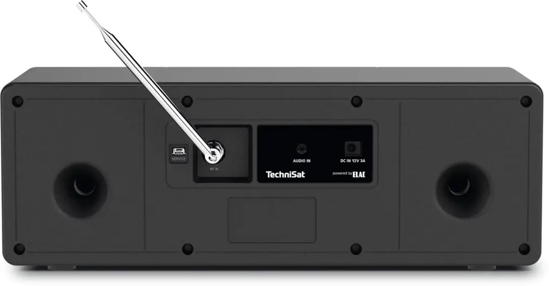 Technisat DIGITRADIO 3 ASA DAB/DAB+/FM - OLED - 0000/3984 - Zwart/Zilver - afbeelding 2 van 5