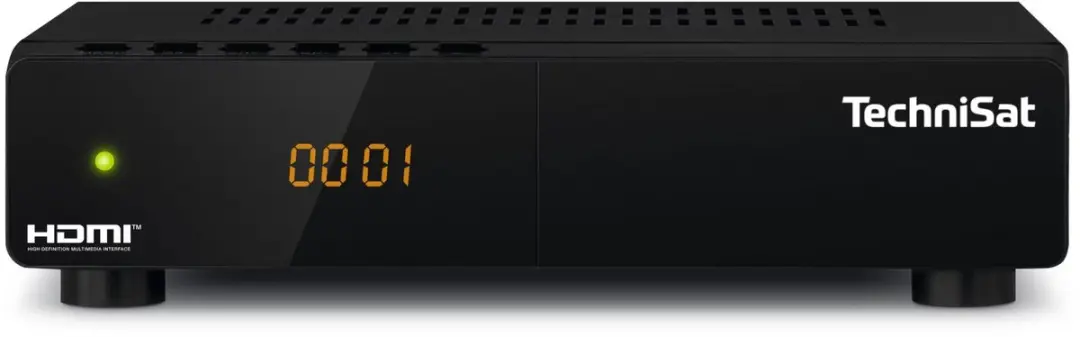 TechniSat HD-S 210 Satellite Receiver (DVB-S/S2, HDMI, USB Media Player, Pre-ins