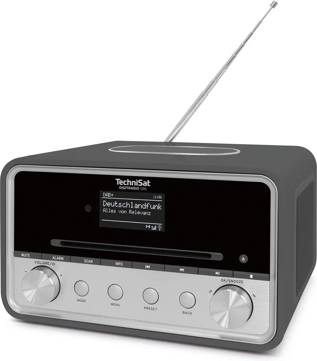 Technisat Digitradio 586 Internetradio - 20W - Antraciet/Zilver - afbeelding 5 van 6