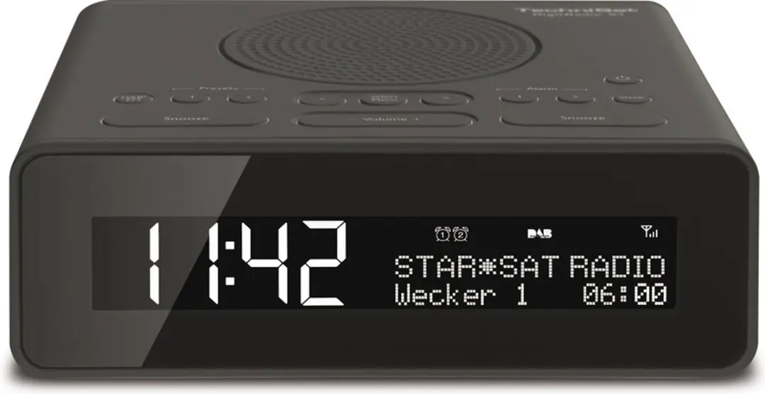 Technisat Digiradio 51 DAB+ Wekkerradio - Antraciet - afbeelding 2 van 6
