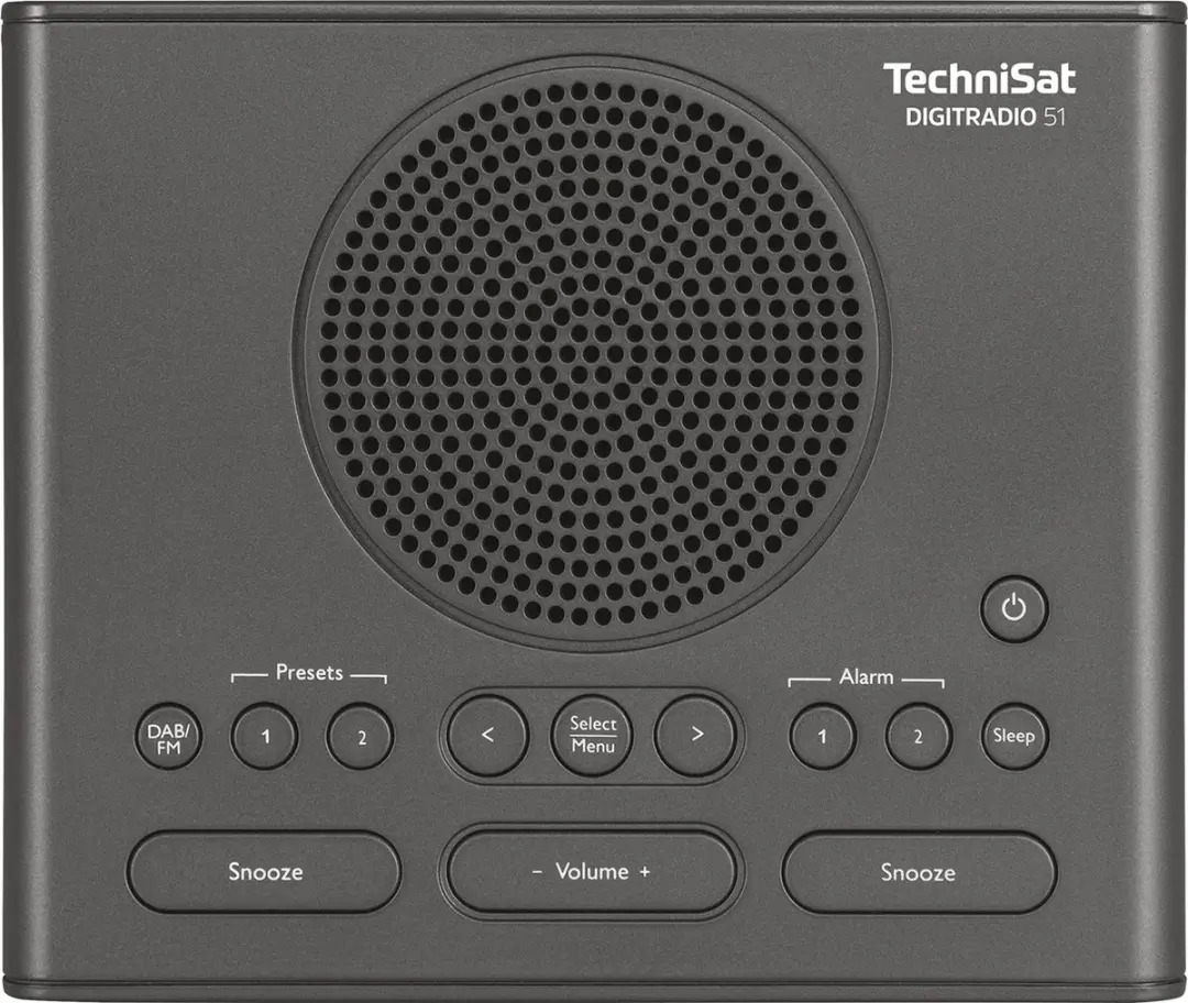 Technisat Digiradio 51 DAB+ Wekkerradio - Antraciet - afbeelding 4 van 6