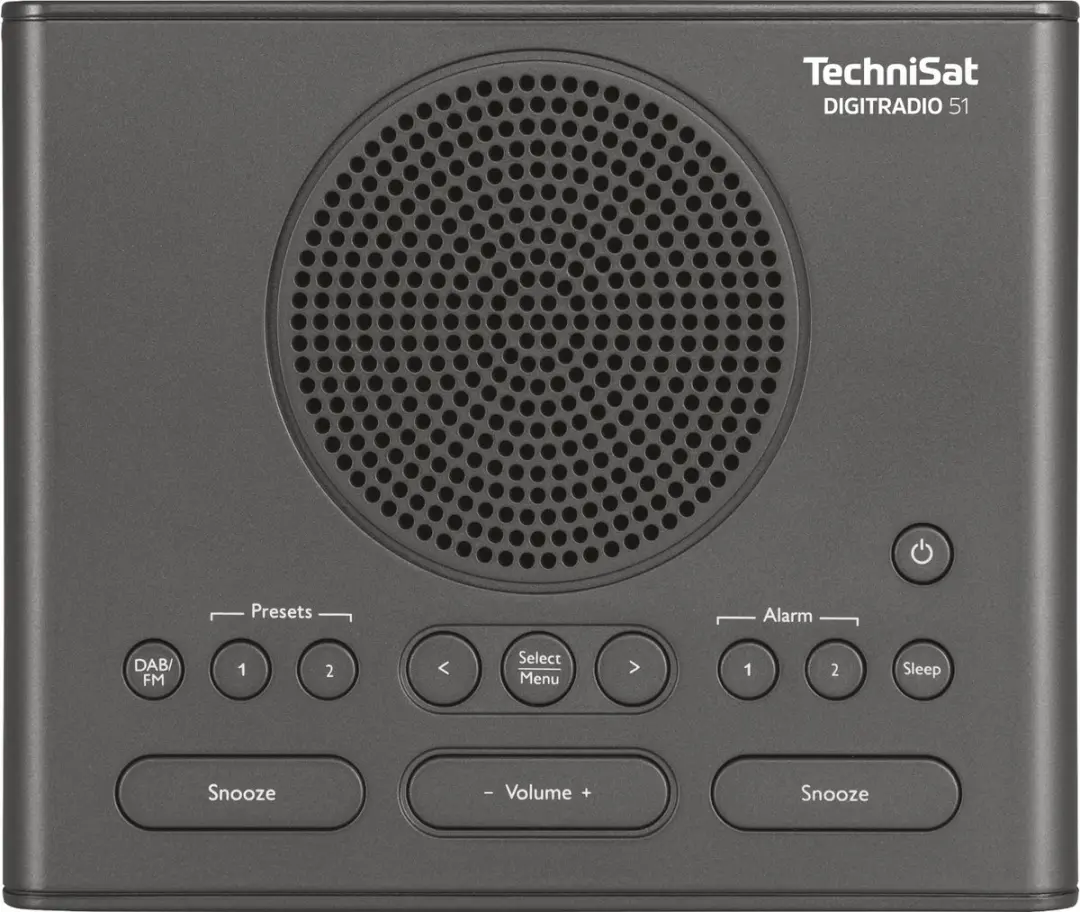 Technisat Digiradio 51 DAB+ Wekkerradio - Antraciet - afbeelding 6 van 6