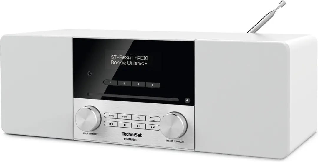 Technisat Digitradio 3 0001/3913 - 20W - Wit - afbeelding 3 van 4