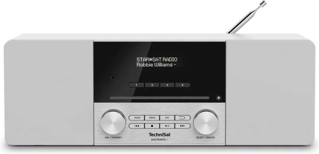 Technisat Digitradio 3 0001/3913 - 20W - Wit - afbeelding 4 van 4