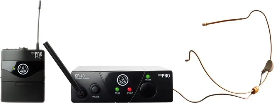 AKG WMS 40 Mini Sport Set ISM2 864,375 MHz Headset