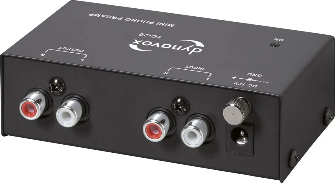 Dynavox phono voorversterker TC20 zwart