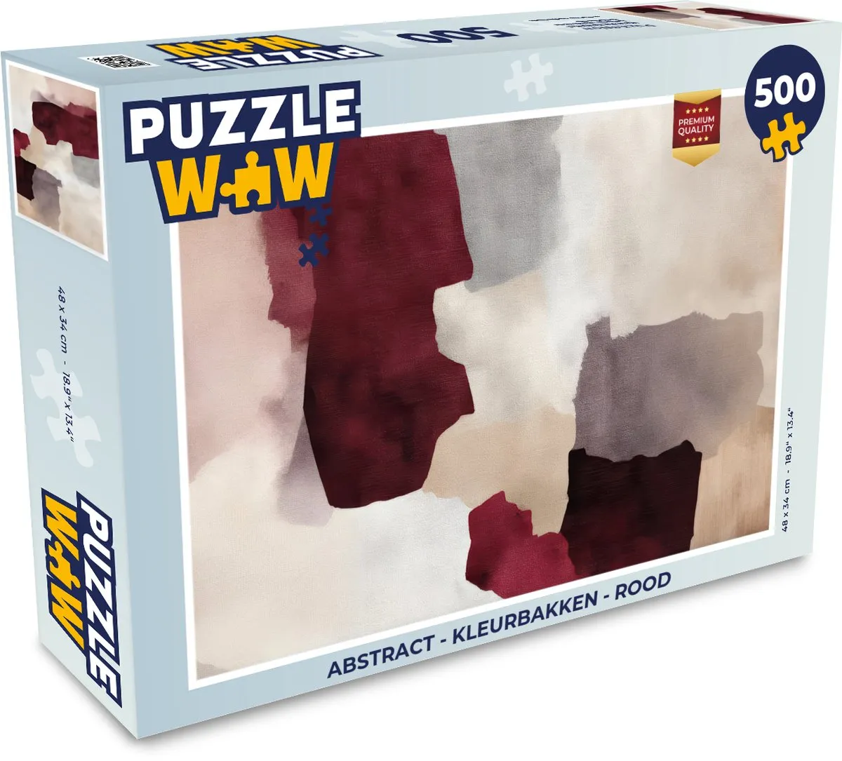 PuzzleWow Abstract Legpuzzel 500 Stuks