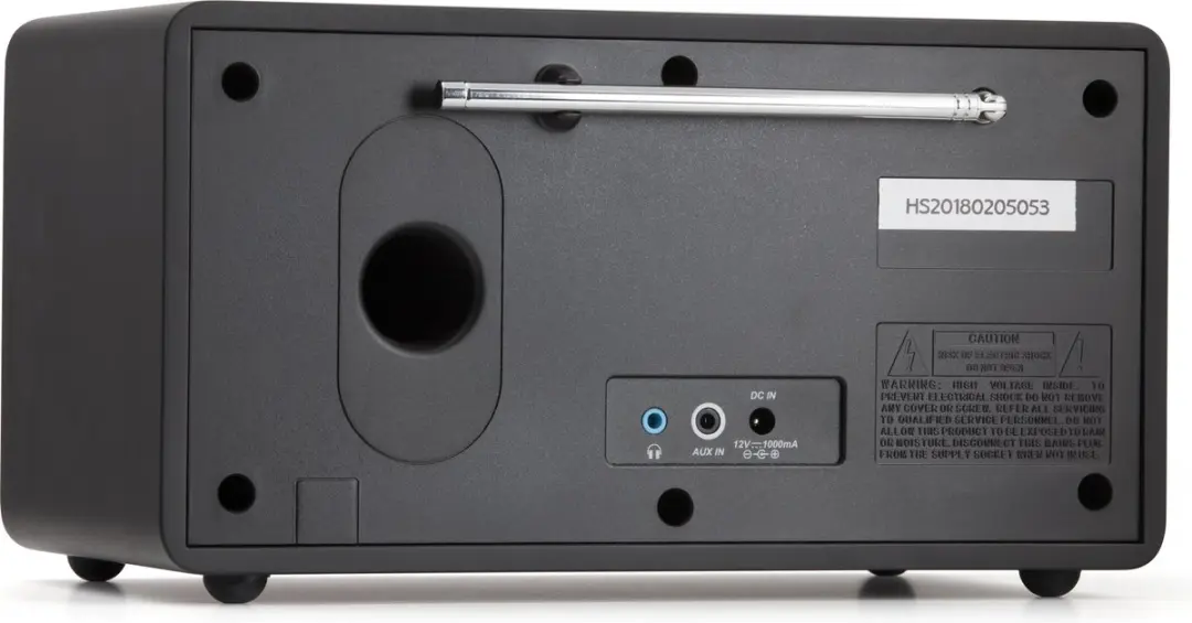 Pinell Supersound 301 DAB+ Internetradio - Zwart
