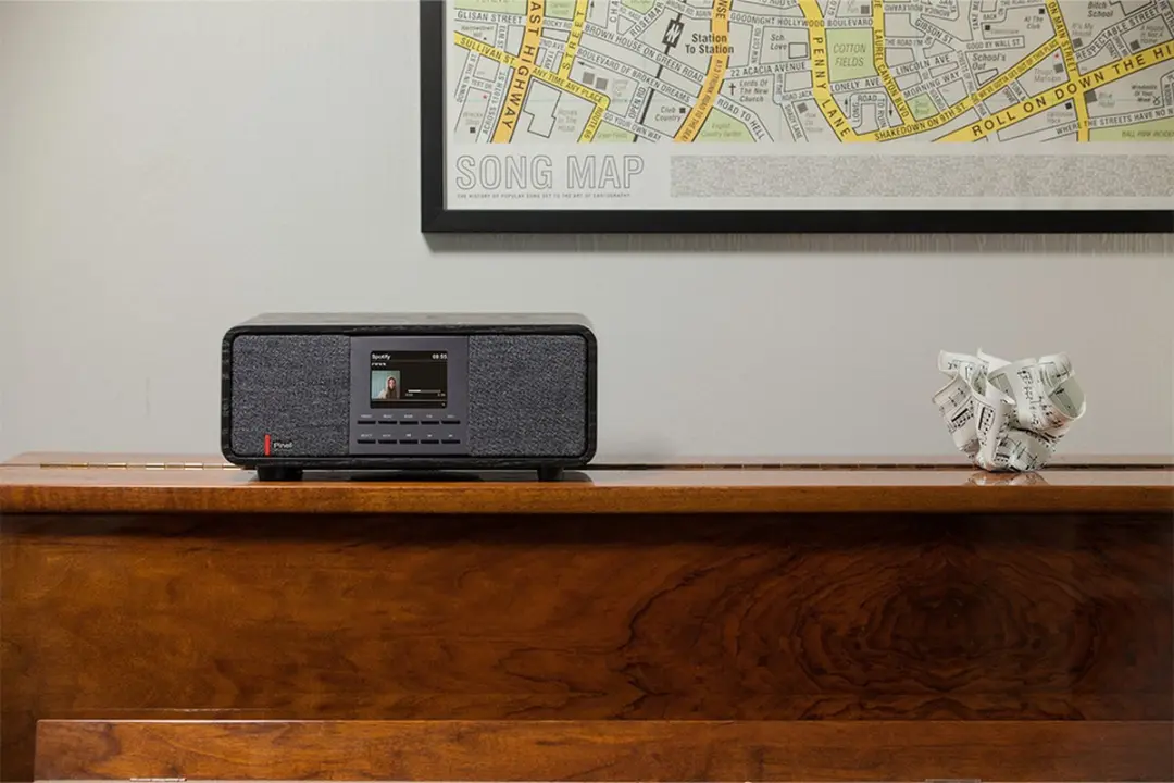 Pinell Supersound 501 DAB+ Internetradio - Zwart