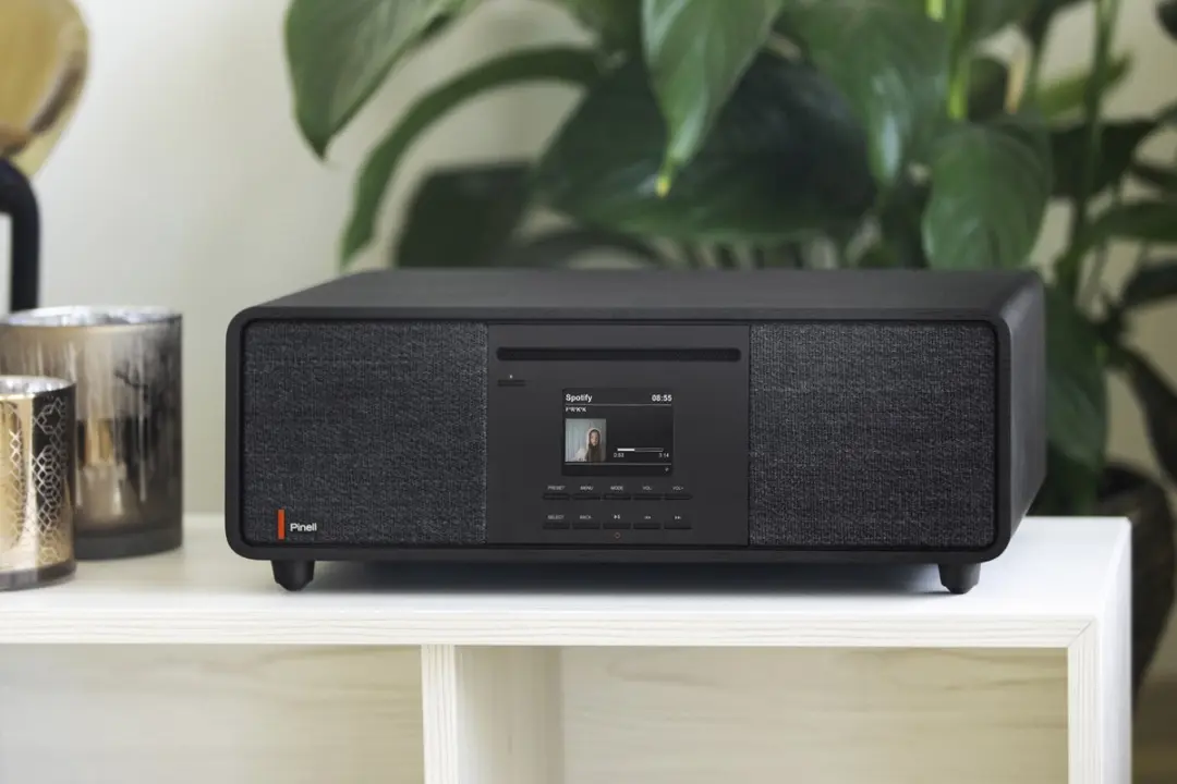 Pinell Supersound 701 Internetradio - DAB+ Spotify Bluetooth CD - 35W Zwart
