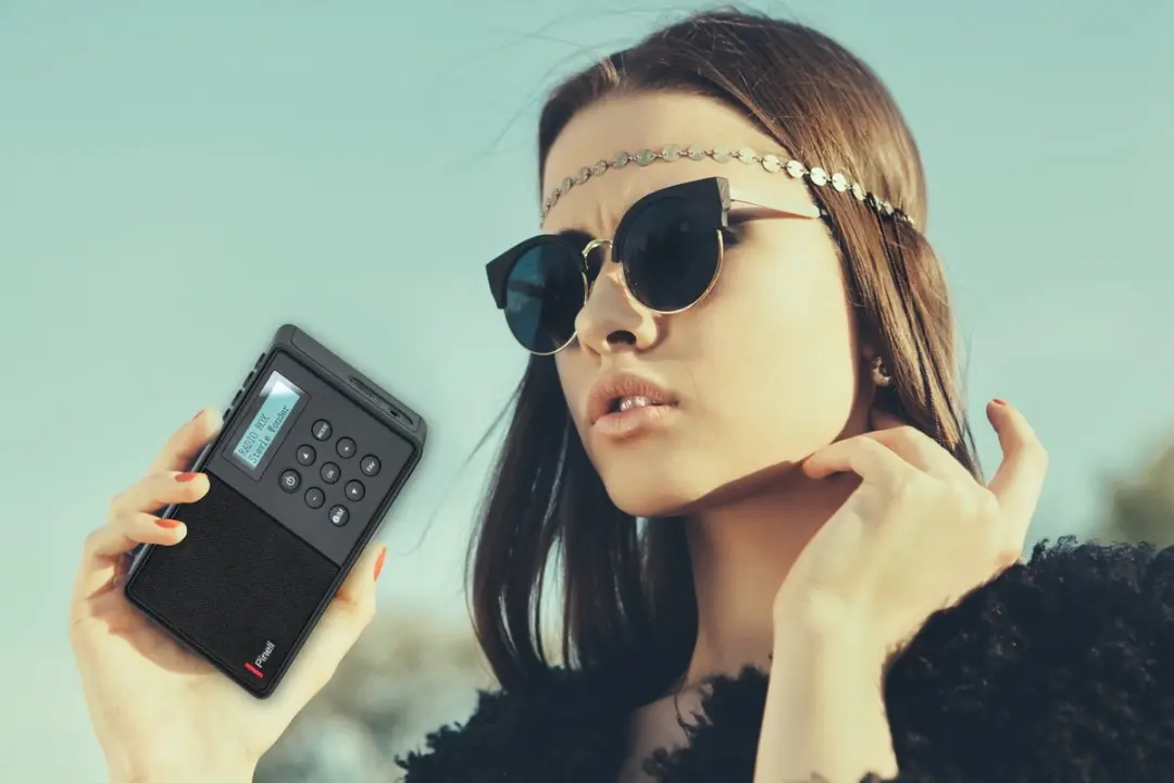 Pinell Supersound MICRO 103971 FM/DAB+ Radio - Zwart