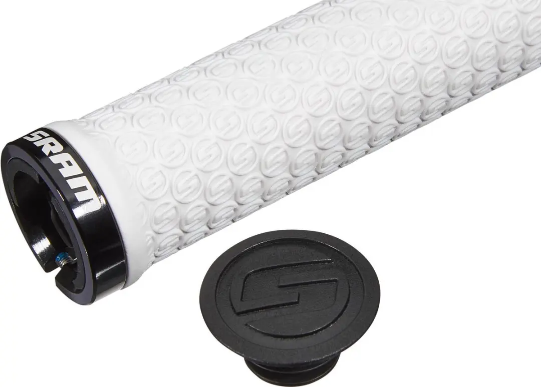 SRAM Locking Double Clamp Handvatten - Wit/Zwart - afbeelding 2 van 3