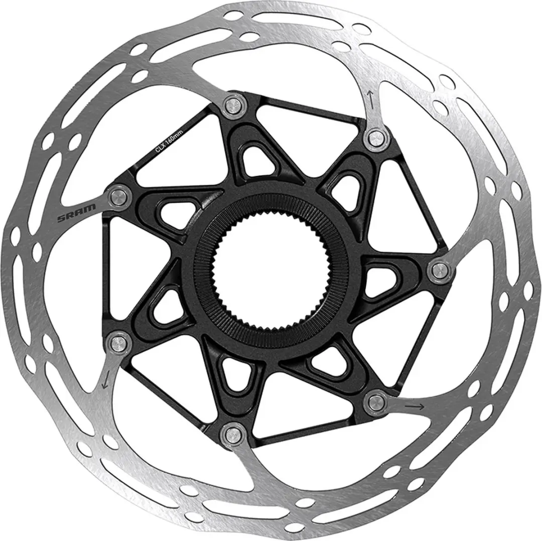 SRAM Centerline X Rounded Remschijf 140mm - 6-gats - Zwart