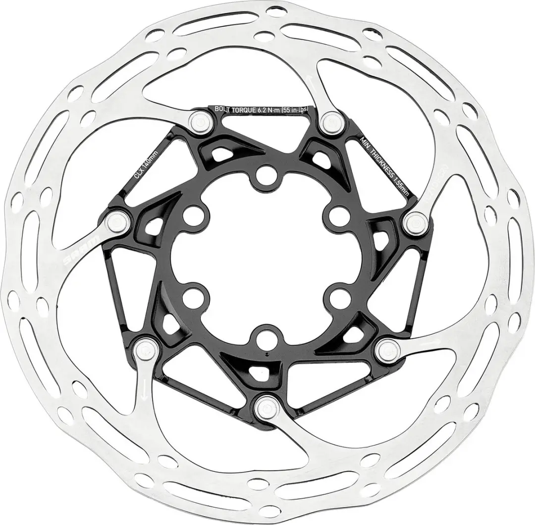 SRAM Centerline X Remschijf 160mm - 6-Gaats - Zilver