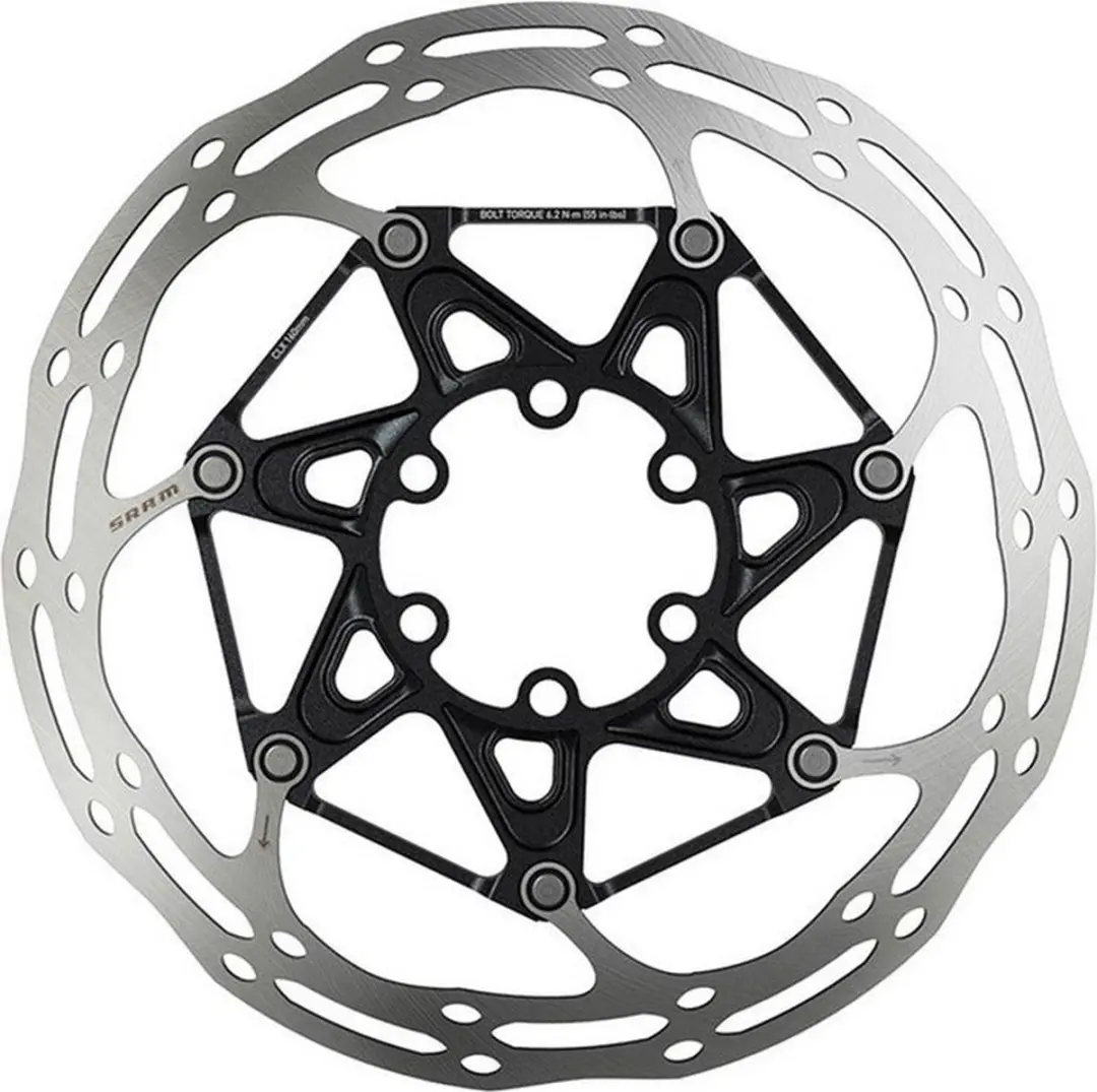 SRAM Centerline X Remschijf 160mm - 6-Gaats - Zilver