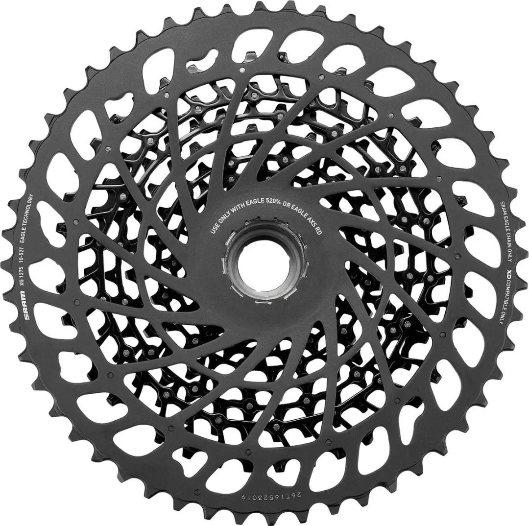 SRAM XG1275 12-speed Cassette - Zwart