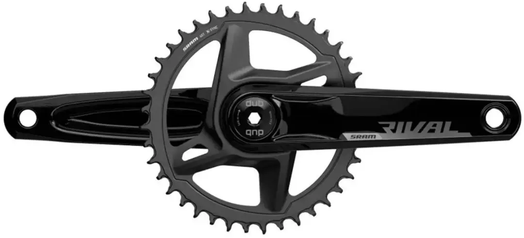 SRAM Rival Wide AXS Dub Crankstel 175mm/40T - Zwart