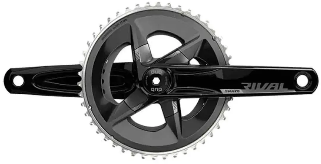 SRAM Rival AXS D1 DUB 12V Crankstel 170mm 33/46 - Zwart - afbeelding 2 van 2