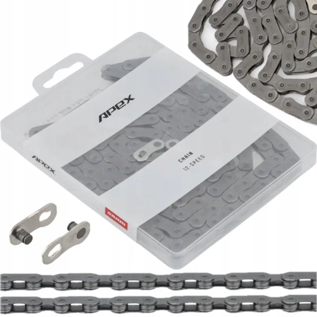 SRAM Apex 1 Flattop Ketting 126 Schakels - Zilver - afbeelding 5 van 6
