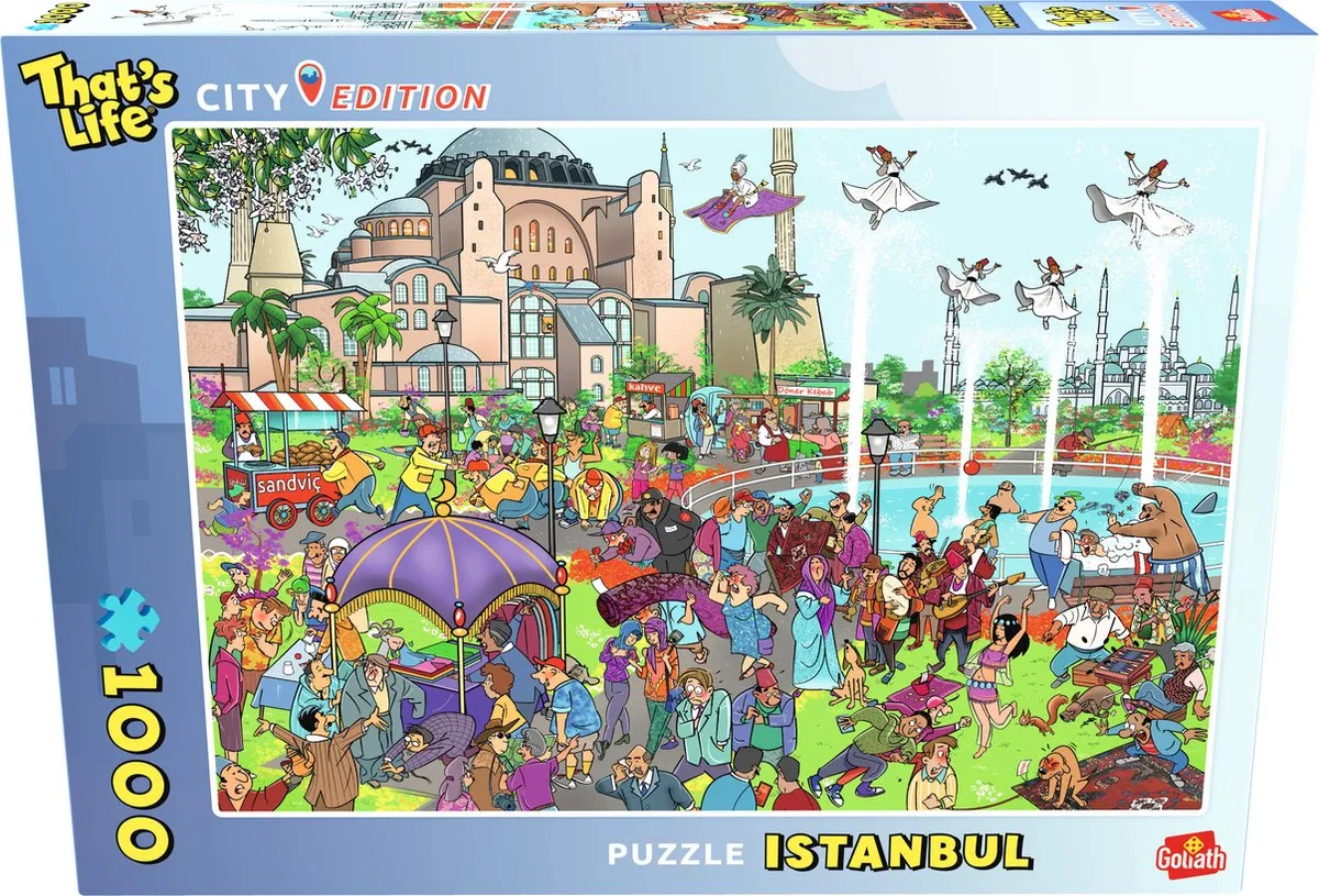 Goliath That's Life Istanbul Legpuzzel 1000 Stuks