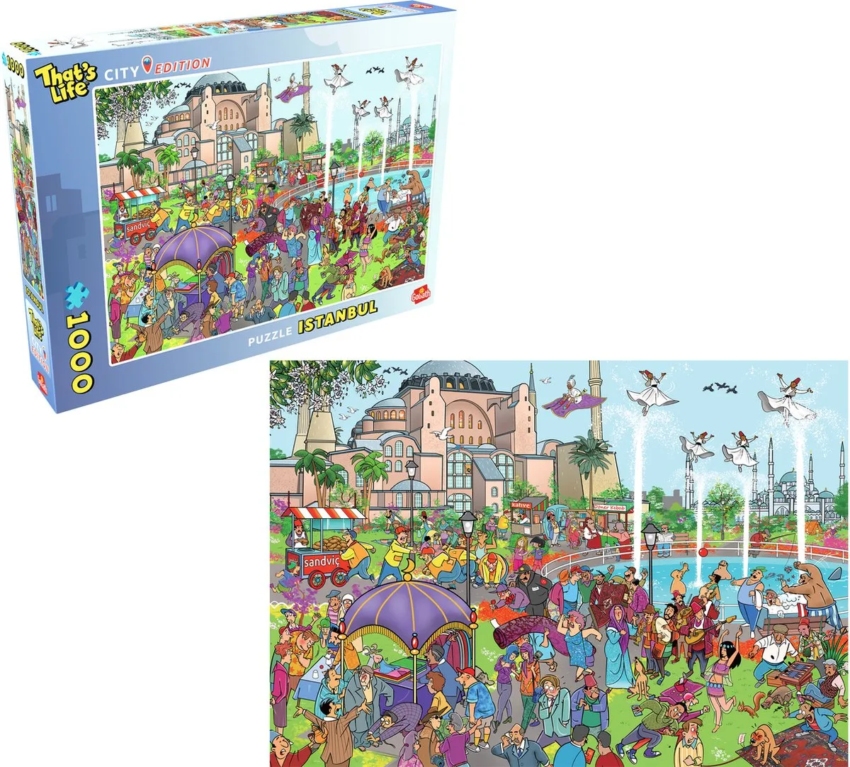 Goliath That's Life Istanbul Legpuzzel 1000 Stuks - 68x48cm