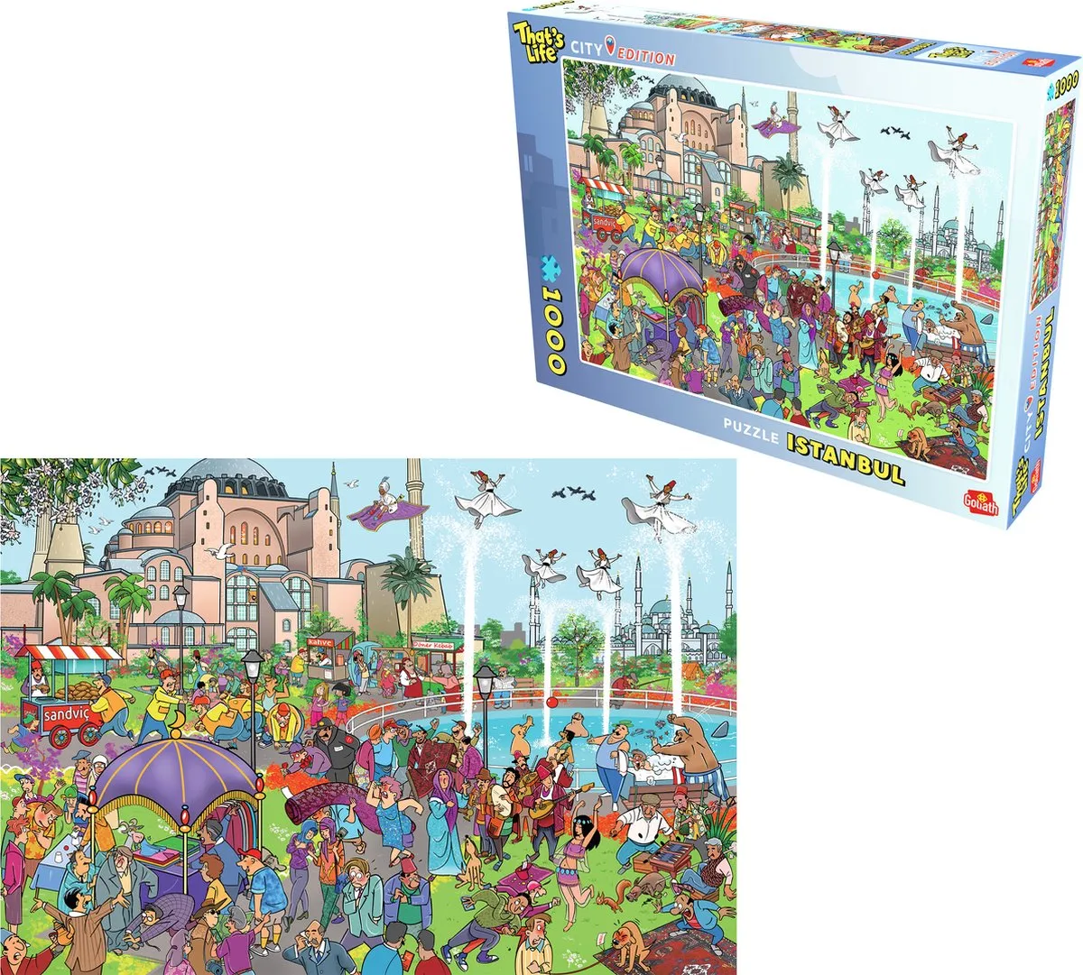 Goliath That's Life Istanbul Legpuzzel 1000 Stuks - 68x48cm