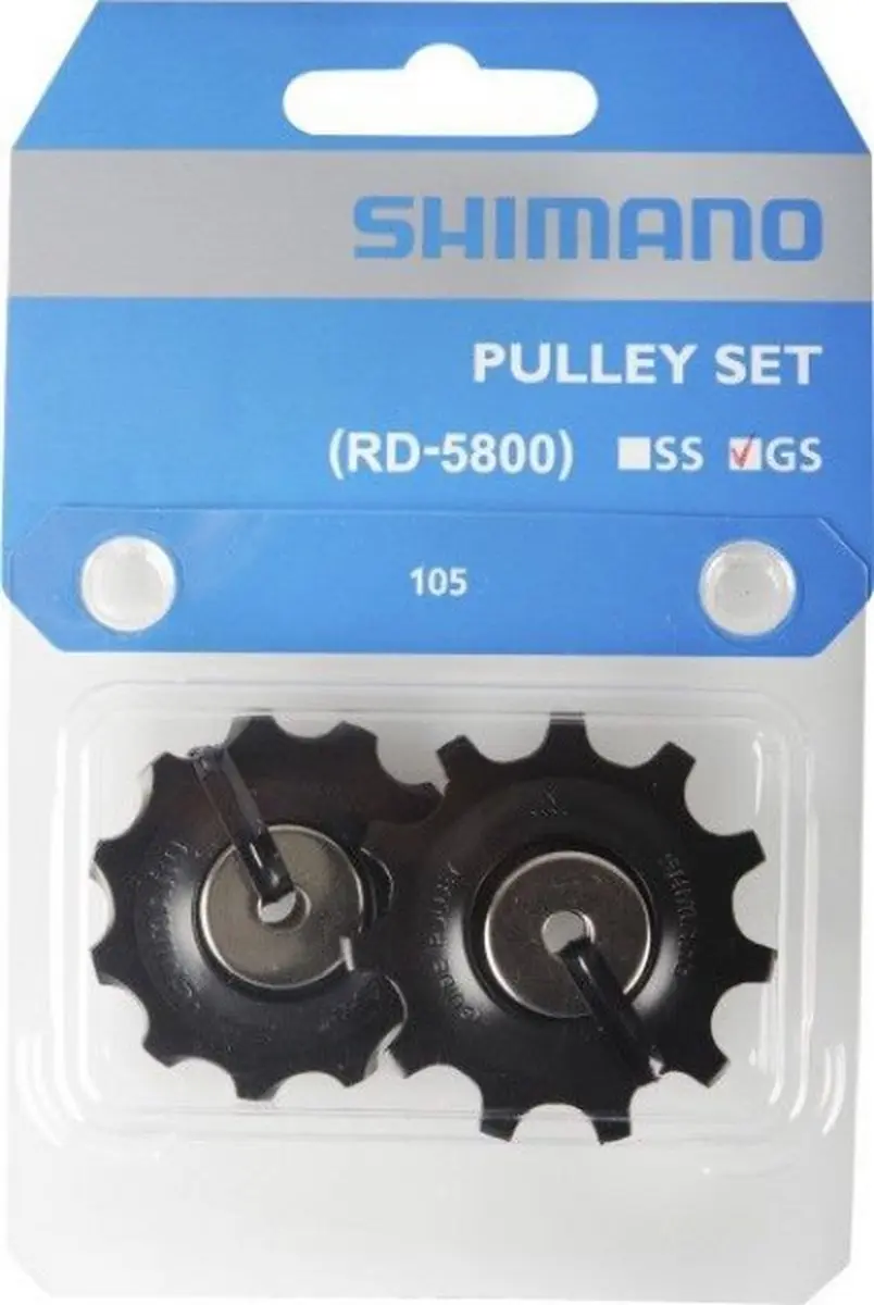 Shimano 105 RD-5800 Derailleurwielset - 11s - Zwart - afbeelding 2 van 6