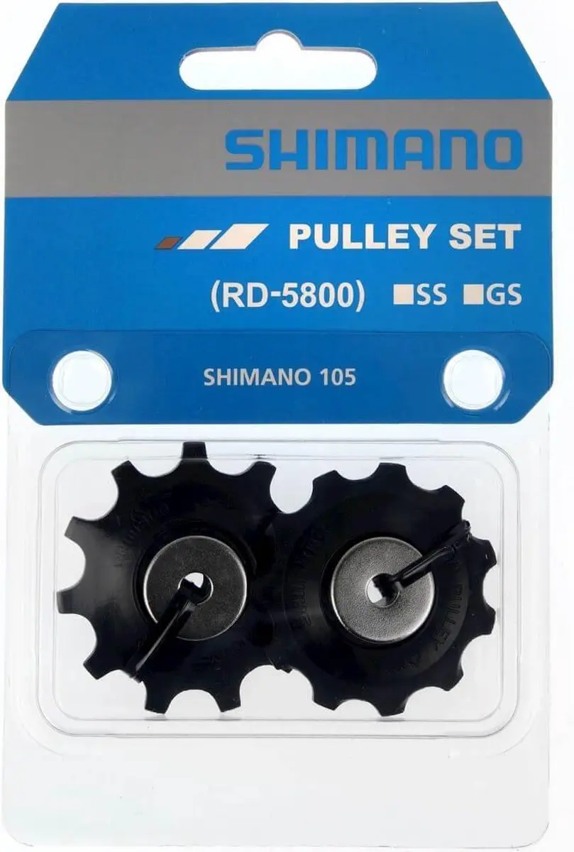 Shimano 105 RD-5800 Derailleurwielset - 11s - Zwart - afbeelding 5 van 6