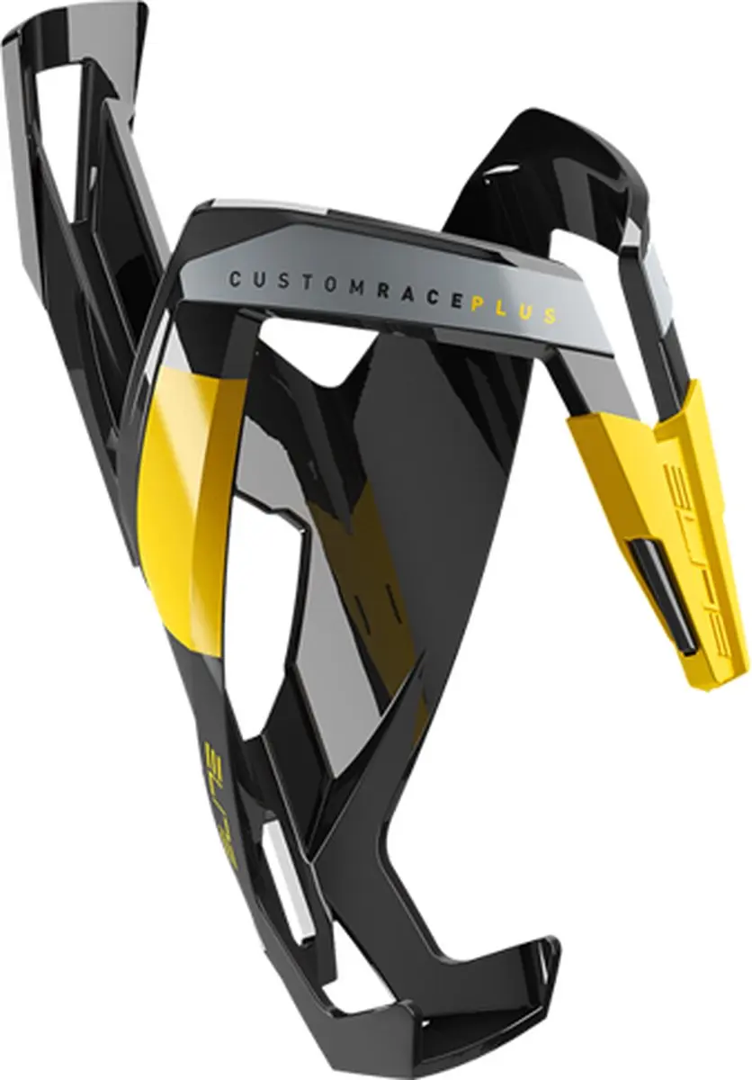 Elite Custom Race Plus bidonhouder GlanzendZwartRood L - afbeelding 3 van 4