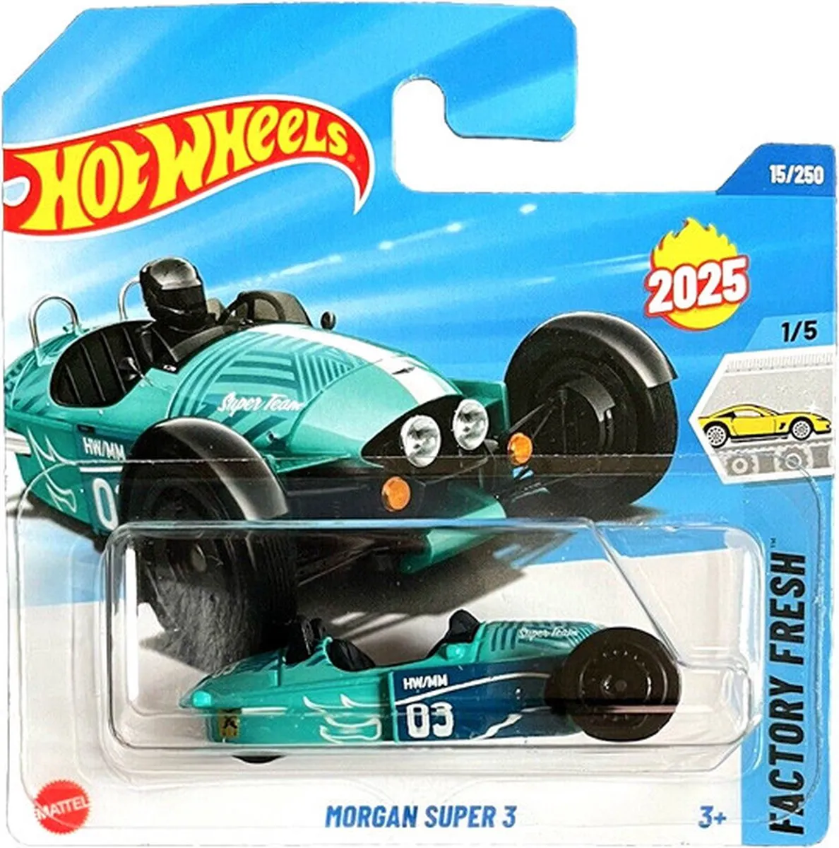 Hot Wheels Morgan Super 3 1:64