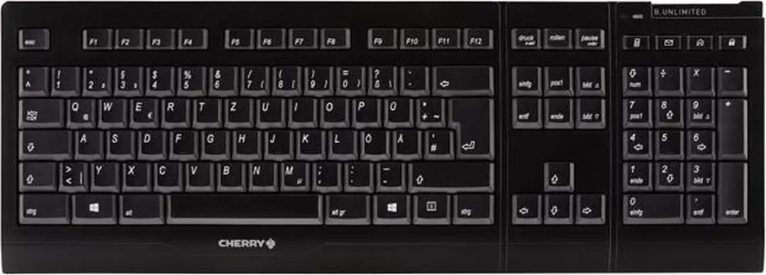 Cherry B.Unlimited 3.0 Toetsenbord met Muis RF - Zwart