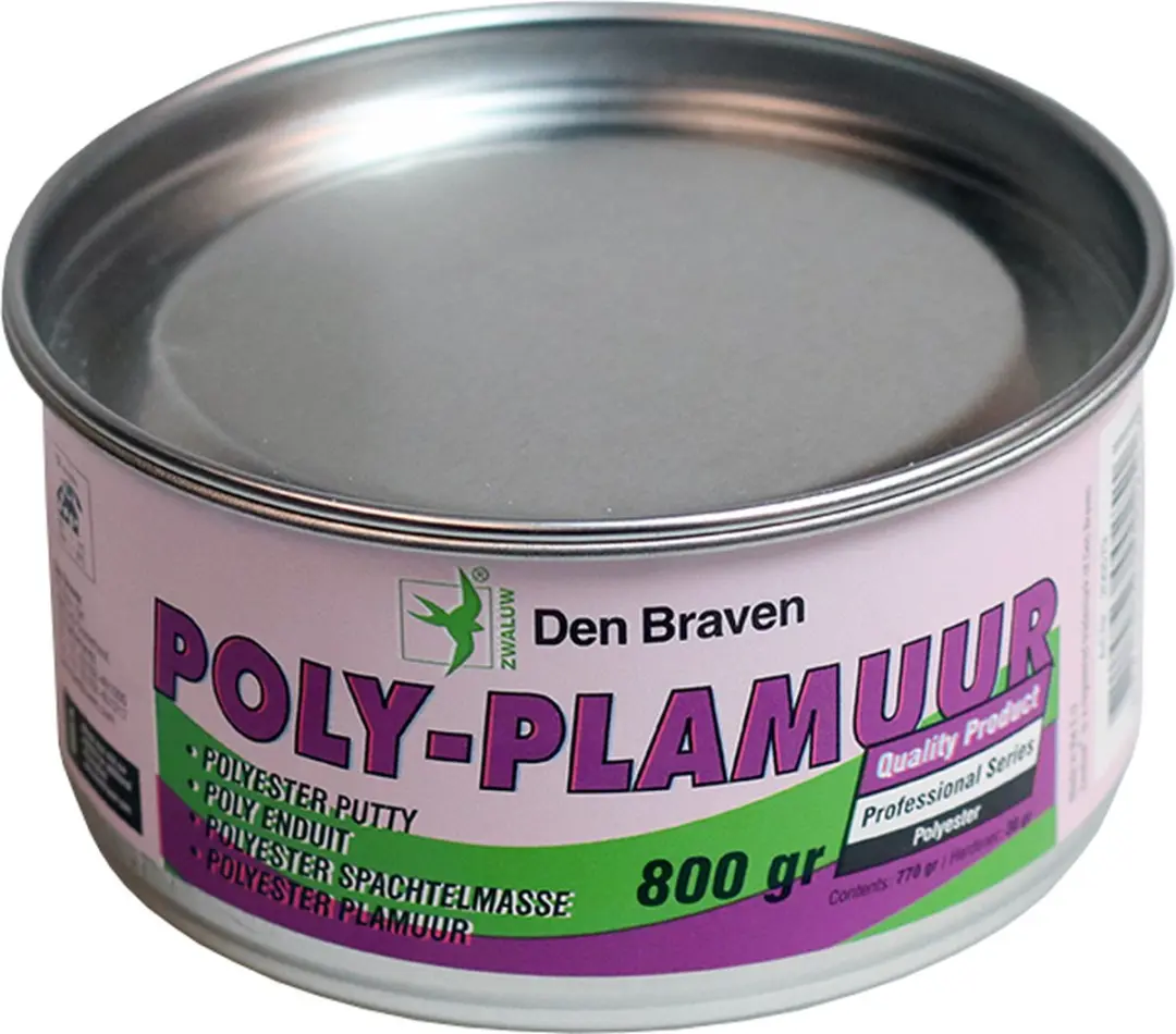 Den Braven Zwaluw Staalplamuur 2kg - Wit - afbeelding 6 van 6