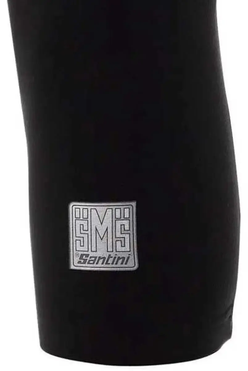 Santini Kniestukken Unisex Zwart - XS/S