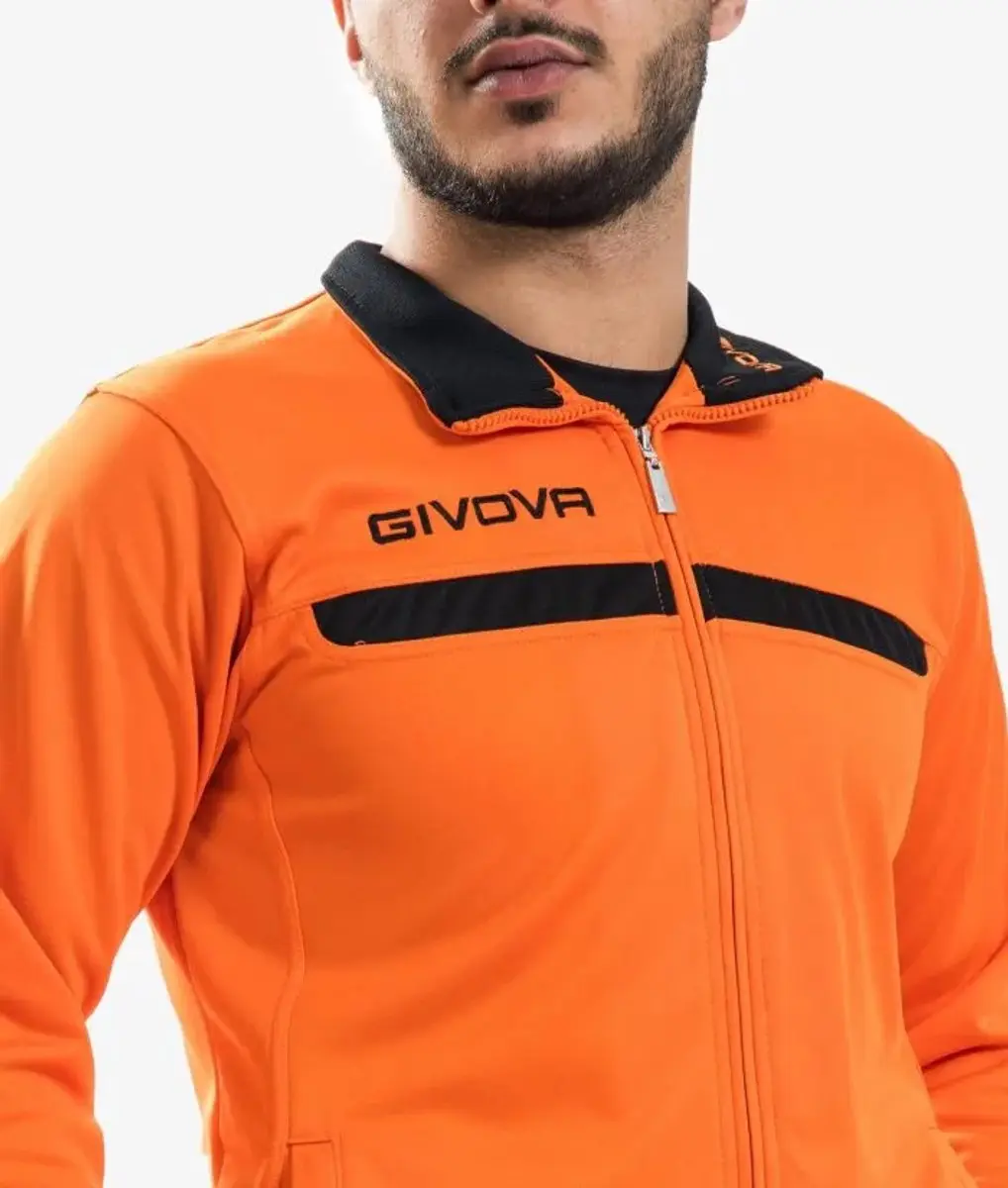 Givova Tuta One Full Zip Sportpak - Oranje S