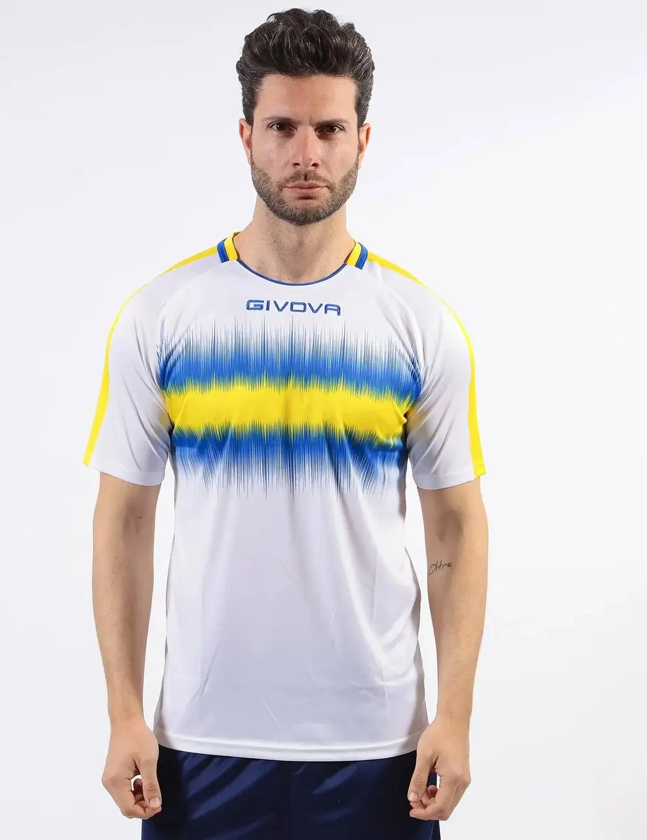 Givova Radio Sportshirt - XL Geel/Wit