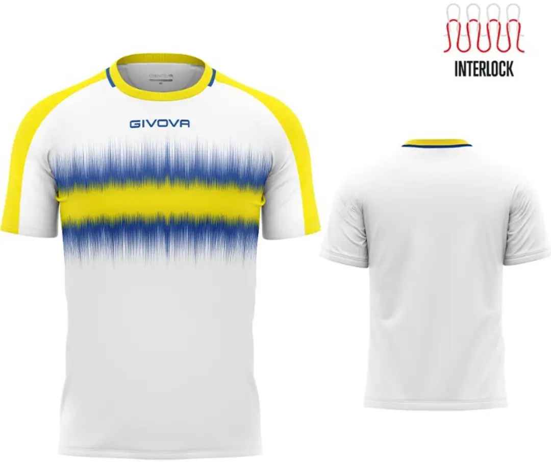 Givova Radio Sportshirt - XL Geel/Wit