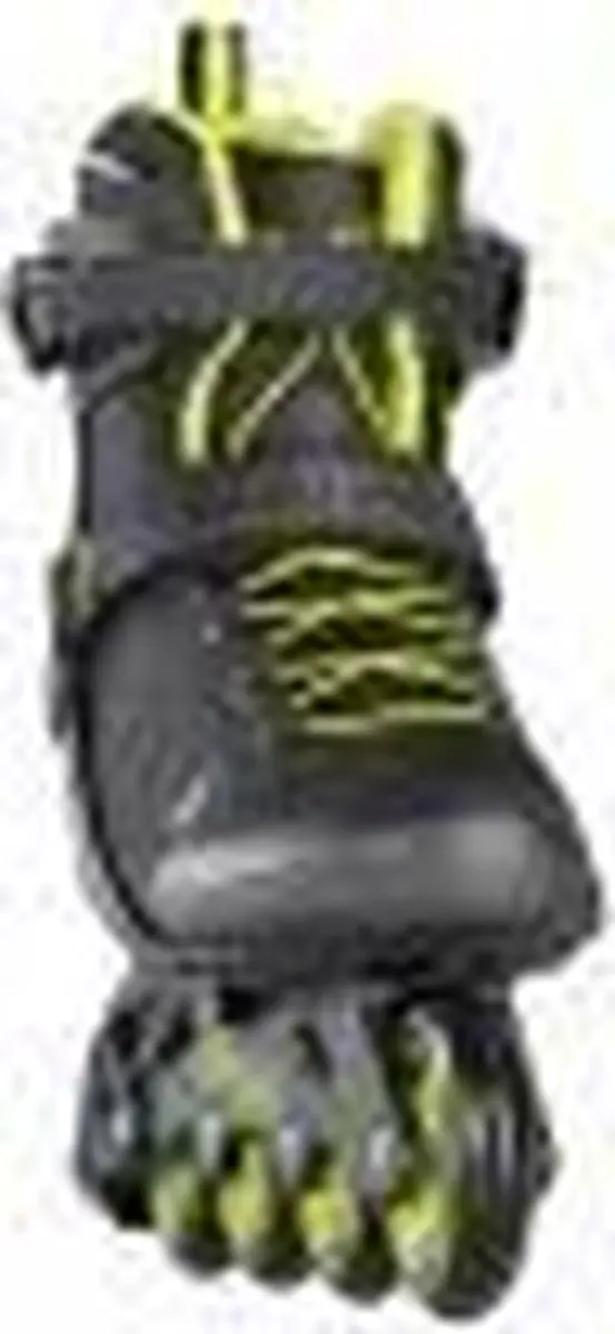 Rollerblade Zetrablade Elite 80 Inlineskates - Maat 45 - Zwart/Lime Groen - afbeelding 5 van 6