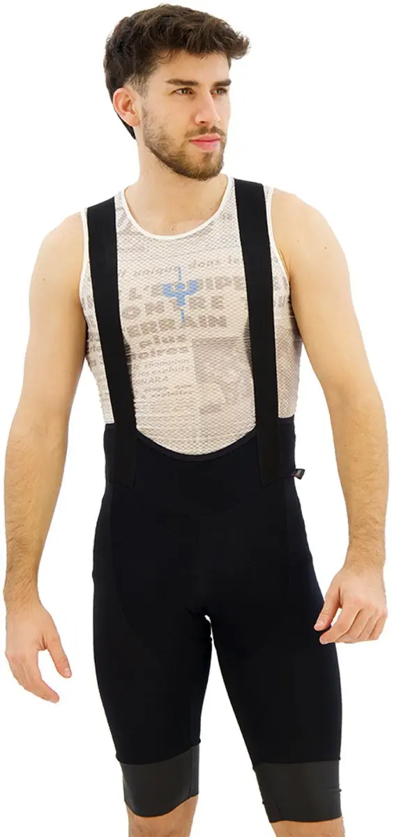 Santini Adapt Shell Fietsbroek Zwart 2XL Man