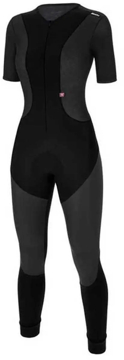 Santini Vega Dry Fietsbroek - M - Zwart - afbeelding 2 van 6