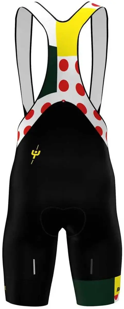 Santini Combo Tour De France Fietsbroek - L - Geel
