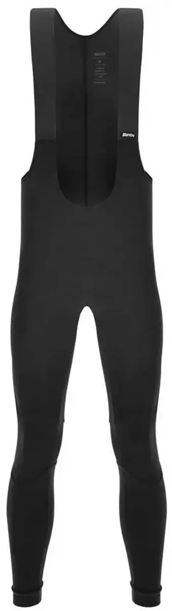 Santini Prime Winter Fietsbroek S - Zwart