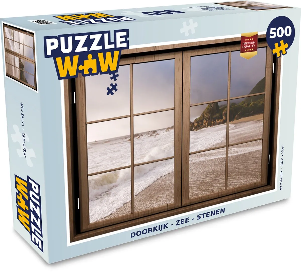 PuzzleWow Zee Legpuzzel 500 Stuks